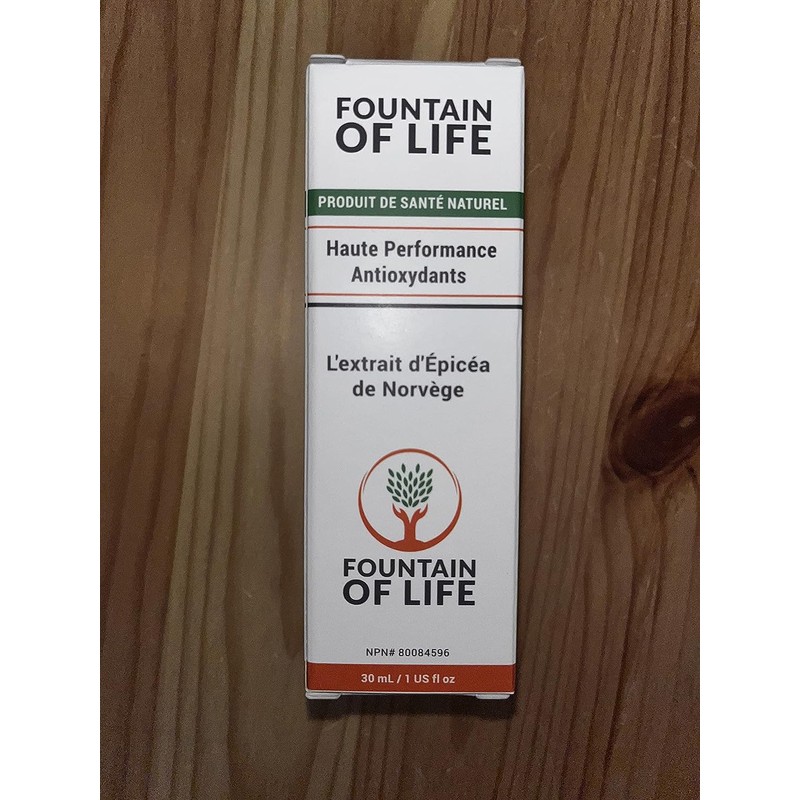 Fountain of Life, High Performance Antioxidant , Norwegian Spruce Extract,