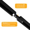 VANoopee 16FT H Track Lighting System - Black Rail Kit