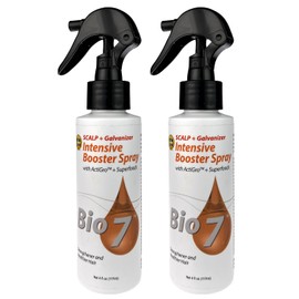 By Natures Bio7 Scalp + Galvanizer Intensive Booster Spray 4.0 Fl Oz (Pack of 2)