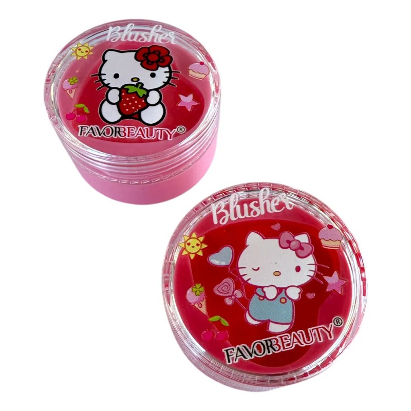 Blush Favorbeauty Rubor De Corazon Kitty 4 Pack Multitono