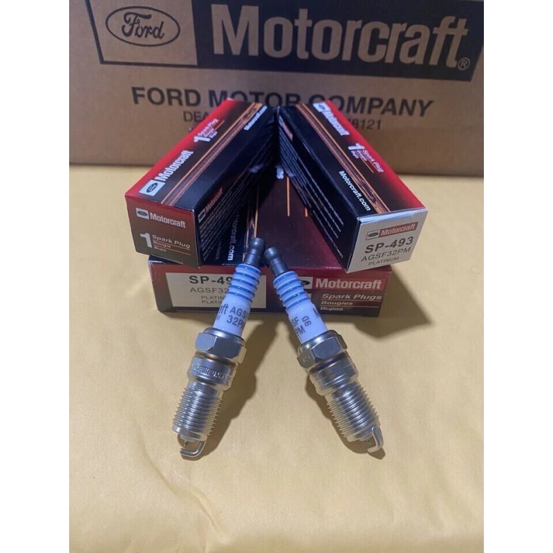 Factory/OEM 8Pcs Motorcraft SP-493 Platinum SPARK PLUGS AGSF32PM For Ford