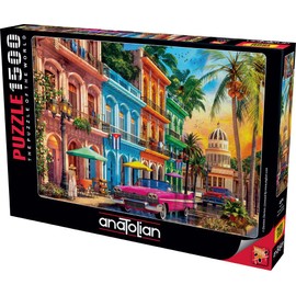 Anatolian Puzzle - Havana Sunset, 1500 Piece Puzzle, #4574