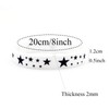 POYAMUSE 6pcs Y2K Star Silicone Bracelets Set – Emo Rubber