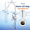 Chrome Reverse Osmosis Faucet, NSF Certified, Non‑Air Gap for Under