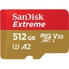 SanDisk 512GB Extreme V30 A2 microSDXC Memory Card Works for