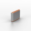 LINDY 40440 USB Type C Port Blockers Without Key, Orange