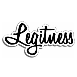 Legitness JDM Style Decal Sticker Custom Die-Cut Vinyl Funny Turbo Lowered Hella Drift Illest Import