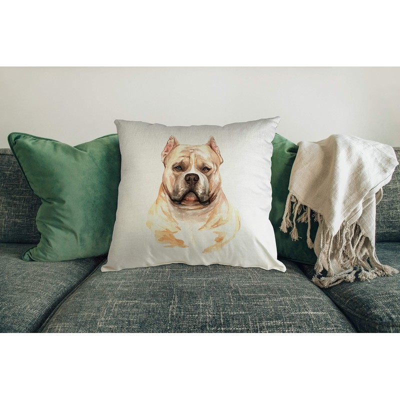 Hippowarehouse American Bully Dog Printed accessory cushion 41x41cm