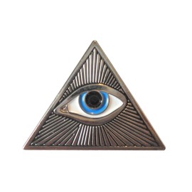 GBJUK Masonic Enamel Pin Badge with Butterfly Backing Metal, Metal