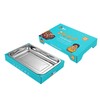 Charcoal Grill Single Use Compact Detachable Stainless Steel Portable Barbecue