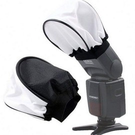Universal Portable Soft Flash Bounce Diffuser for Canon 580EX 430EX II/550EX/540EZ Professional Camera Flash Diffuser