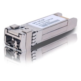 High-Speed 10Gb SFP+ Fiber Module, Compatible with Cisco, Netgear, Meraki, and More | 10G-Base-SR Multi-Mode LC Transceiver,850nm MMF Up to 550 Meters Transmission Range