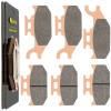 Caltric Brake Pads for CanAm Outlander 800 4X4 Front Rear