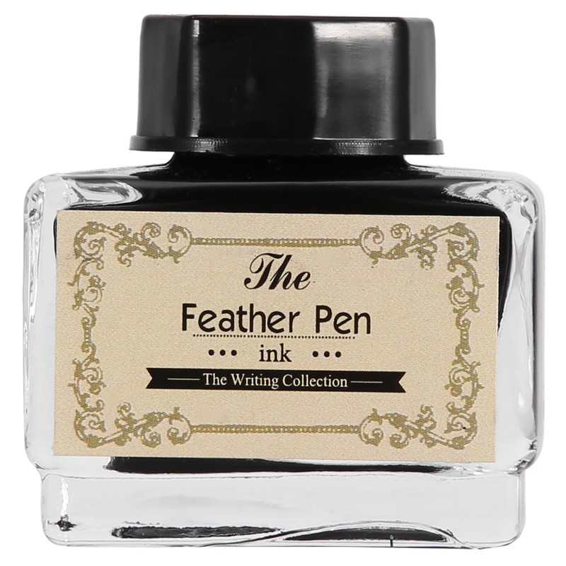 Vintage Retro Feather Dip Pen Stainless Steel Nibs Calligraphy Writing