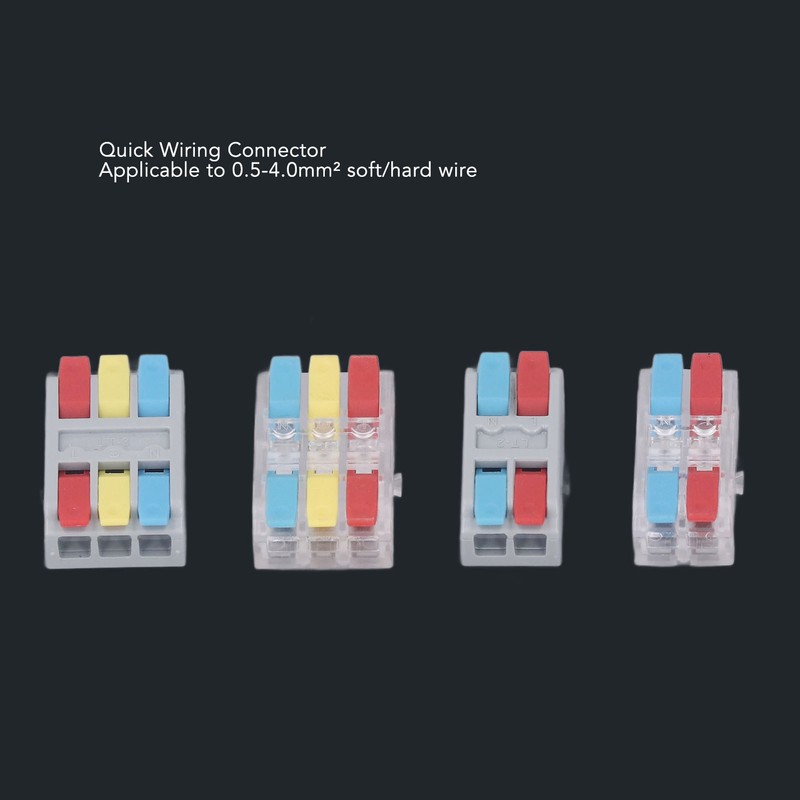 50 Pcs Quick Wire Connector 2 3 Circuit Inline Splices