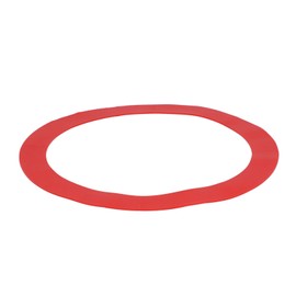 Golf Practice Target Rings Ultra Thin Silicone Vibrant Targets Indicator Golf Targets Circle for Golf Training Red Small Circle 50.5cm