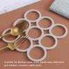 2 Pcs Trivet Heat Resistant Mat Non Slip Durable Flexible