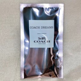 Coach Dreams Eau de Parfum EDP Sample Spray .04oz 1.2ml Sealed in Bag