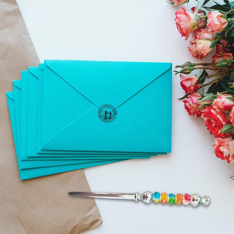 5 Pcs Beaded Letter Opener Envelope Stainless Steel Letter Openers