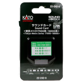 KATO N Gauge Sound Card Tokyo Metro 17000 Series 18000 Series 22-242-8 Railway Model Supplies
