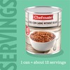 Chef-mate Beef Chili, Canned Chili with Meat, No Beans, 6