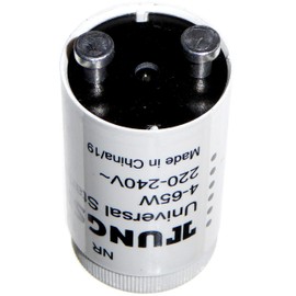 4 Pack GE Tungsram 155/500 Starters for 4 to 65 Watt Fluorescent T5 T8 T12 Tubes and CFL Bulbs