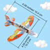 Libima 144 Pcs Foam Airplane Toy Bulk Glider Planes Outdoor