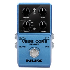 NUX Verb Core Deluxe Reverb Pedal, 8 Reverb Types in a Compact Enclosure