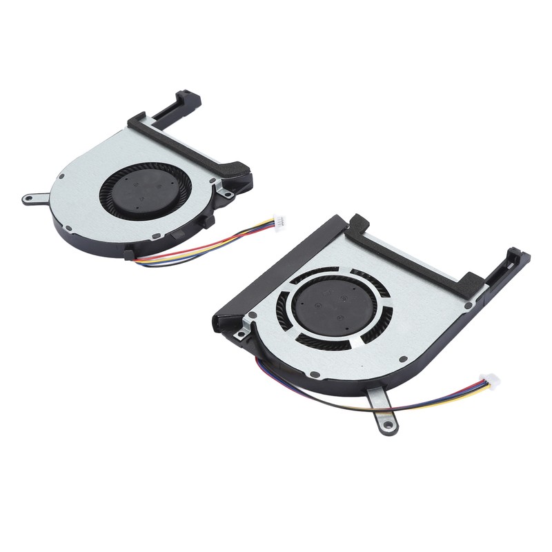 2pcs Laptop CPU GPU Cooling Fan 4 Pin Silent Efficient