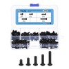 DTGN 250 Pcs M3 Button Head Socket Cap Screw Kit