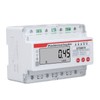 3 Phase 4 Wire Energy Meter LCD Display Multifunctional Button