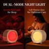 Sleep Sound Machine with 670nm Red Light, Warm Light, 20