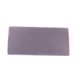 Schleifstein Hohlmeißelstein Belgischer Brocken blau 100x40x6/2 mm Brotmesser-Schnitzwerkzeug-Schärfer
