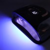 256W Nail Gel Curing Lamp 57pcs Light Chips Detachable Bottom