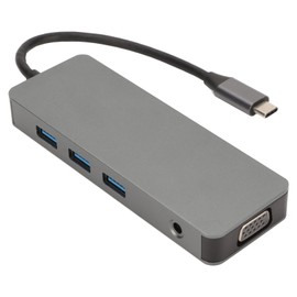 USB C Hub USB C to 3USB 2xHDTV VGA USB C 3.5mm Audio Storage Card Memory Card 10 in 1 USB C Hub Adapter