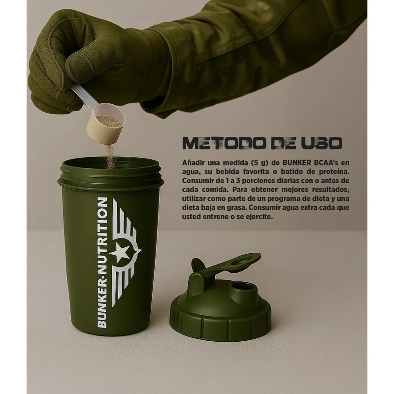 Bcaas 211 Sabor Cereza 100 Serv. Bunker N Shaker Cereza
