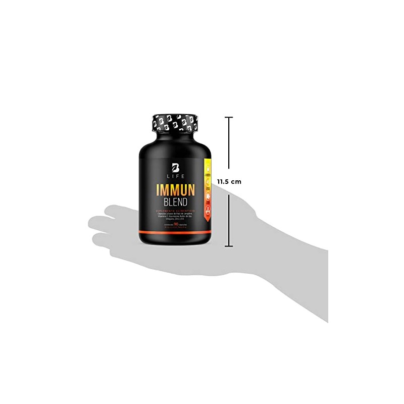 B Life Fórmula con Vitamina C, Zinc, Equinácea y Ajo