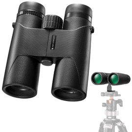 K&F Concept 2023 Innovation Version Binoculars, 10x High Magnification, 10x High Magnification, 10 x 42, Camera Tripod, IP68 Waterproof, Ultra Clear Telescope Lens, Compatible with Glasses, Premium