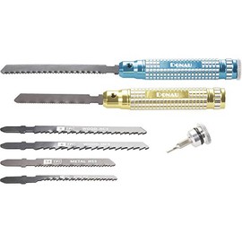 Donau Elektronik M208 Needle Files-Set 6 Pcs. M. Metal Holder, Multi-Colour