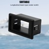 Zpana 1-Slot Rocker Switch Panel Housing, 2PCS Separate Toggle Switch