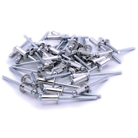 M4 (4mm x 10mm) Dome Blind Rivet - Aluminium (Pack of 40)