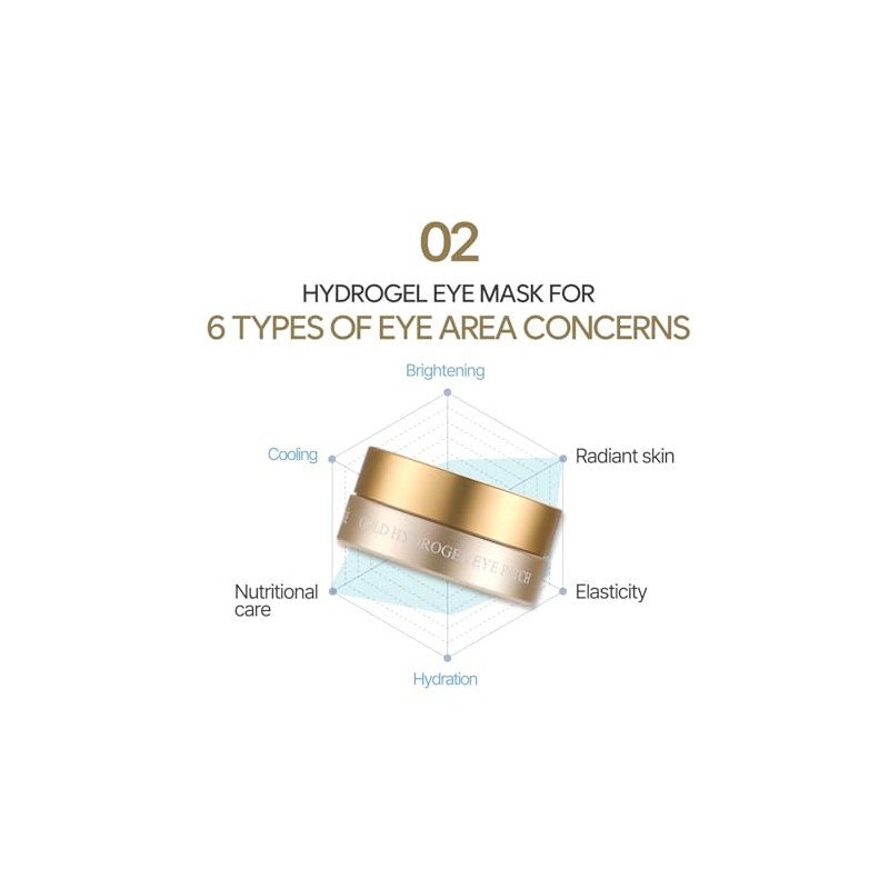 PETITFEE Gold Hydrogel Eye Patch