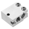 ULTECHNOVO 1pc Hot End Heater Block for Printers High-Performance Aluminum
