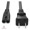 Importeek 5pz Cable Corriente Alimentacion Dos Polos Cargador Laptop
