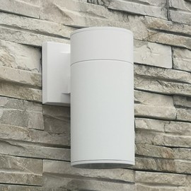 ZUUKOLE Outdoor Wall Lamp, Exterior Lighting Fixture - ETL Listed, Aluminum Waterproof Wall Mount Cylinder Design - Up/Down Light Fixture for Porch, Backyard or Patio