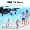 MOCVOO Drones with Camera for Adults Kids, Foldable RC Quadcopter,
