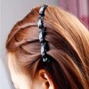 4 Piece Set of Double Bangs Hair Clips Multi-layer Comb