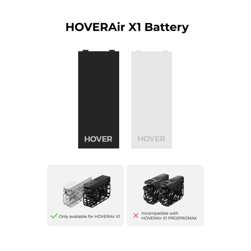 HOVERAir Batteries Accessory X1 White
