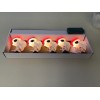 The Home Depot 4 In. 5-Light White Peanuts Led Battery