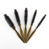 Mini Roll Brush: Ultra-Fine Small Rolling Comb with Air Aluminum Tube 15 4ea